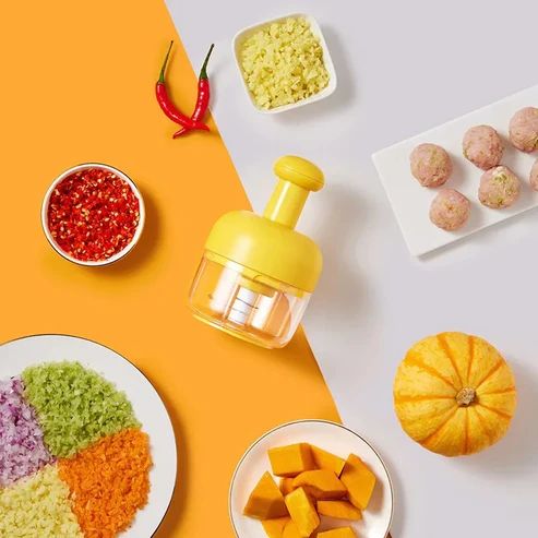 Manual Garlic Press – Durable Household Garlic Mashing Tool – Essential Kitchen Gadget & Cooking Accessory