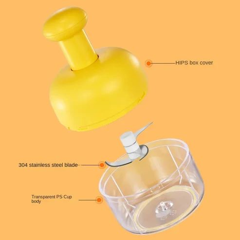 Manual Garlic Press – Durable Household Garlic Mashing Tool – Essential Kitchen Gadget & Cooking Accessory