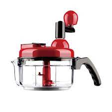 Manual Hand Mixer & Food Chopper – Multi-Function Rotary Blender for Vegetables, Garlic, Onion, Nuts, Salad & Salsa