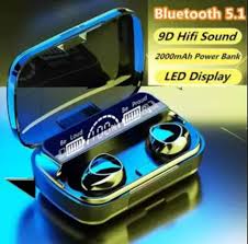 New M10 Earbuds TWS Bluetooth Headphones 3500mAh Charging Box Wireless Earphones With Microphone 9D Air buds Stereo Sports Waterproof Ear buds Headset