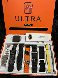 7 in 1 Smart Watch - 7 Straps Smart watch Ultra watch 8 for Gift - 7in1 Smart watch for Boys - 7 in 1 Ultra Smart watch for Girls - Ultra 7 in 1 strap - Smart watch with 7 straps - Smart watch 7 in 1 - Ultra Smart watch 7 straps - Smartwatch Ultra 8 watch