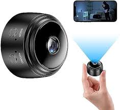 A9 Mini WiFi Camera with Night Vision – Magnetic Wireless Micro Camera with Phone App, HD Video Surveillance Camcorder for Home Security & Remote Monitoring